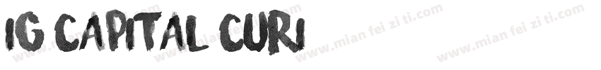 Big Capital Cursive字体转换